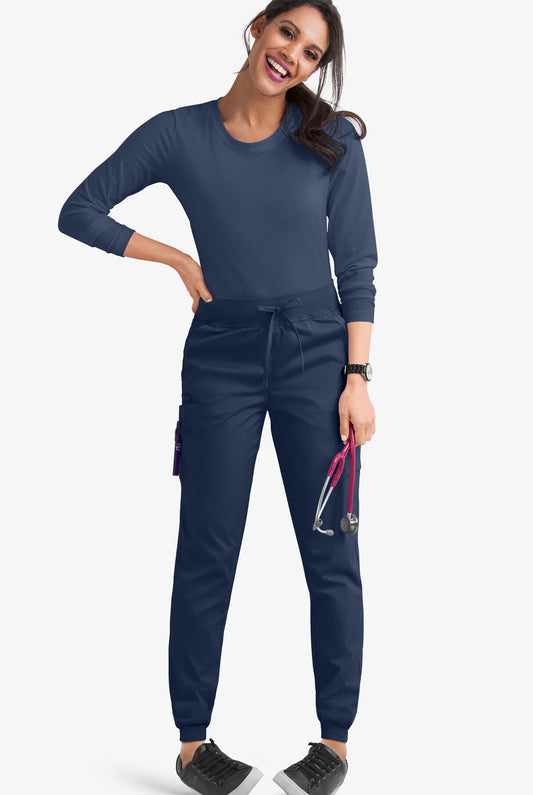 Butter-Soft STRETCH Women's 5-Pocket Cargo Jogger Scrub Pants